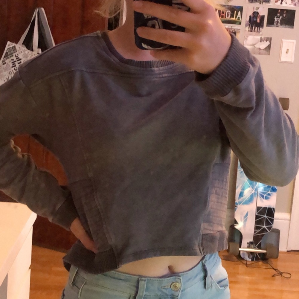 ART CLASS: cropped hoodie